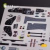 KELIK K32019 CR.42 LW - Interior 3D Decal for ICM kit 1/32